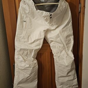 Columbia Women's White Ski Pants